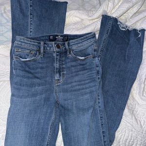Hollister high-rise flare jeans
